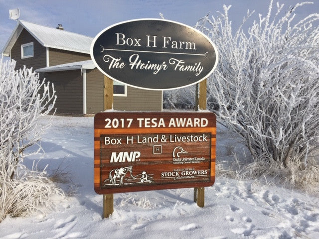 Box H Farm won the 2017 Tesa Award