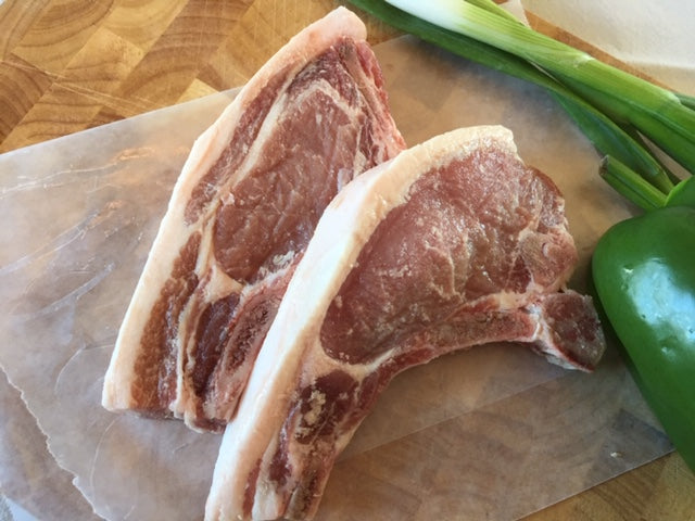 Pork loin chops, 2 pack