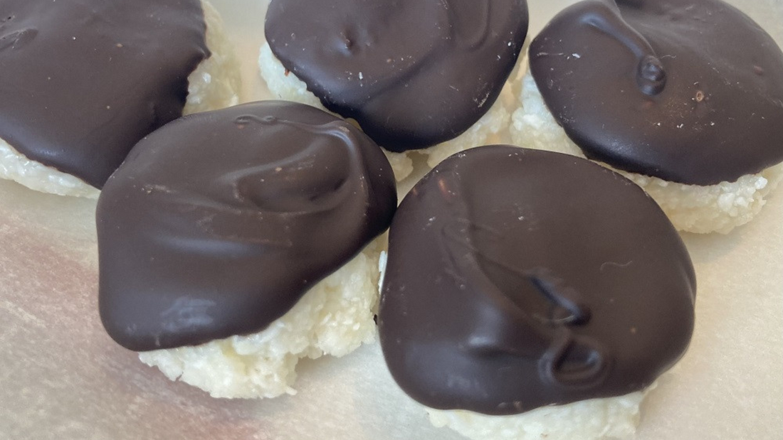 Coconut peppermint patties