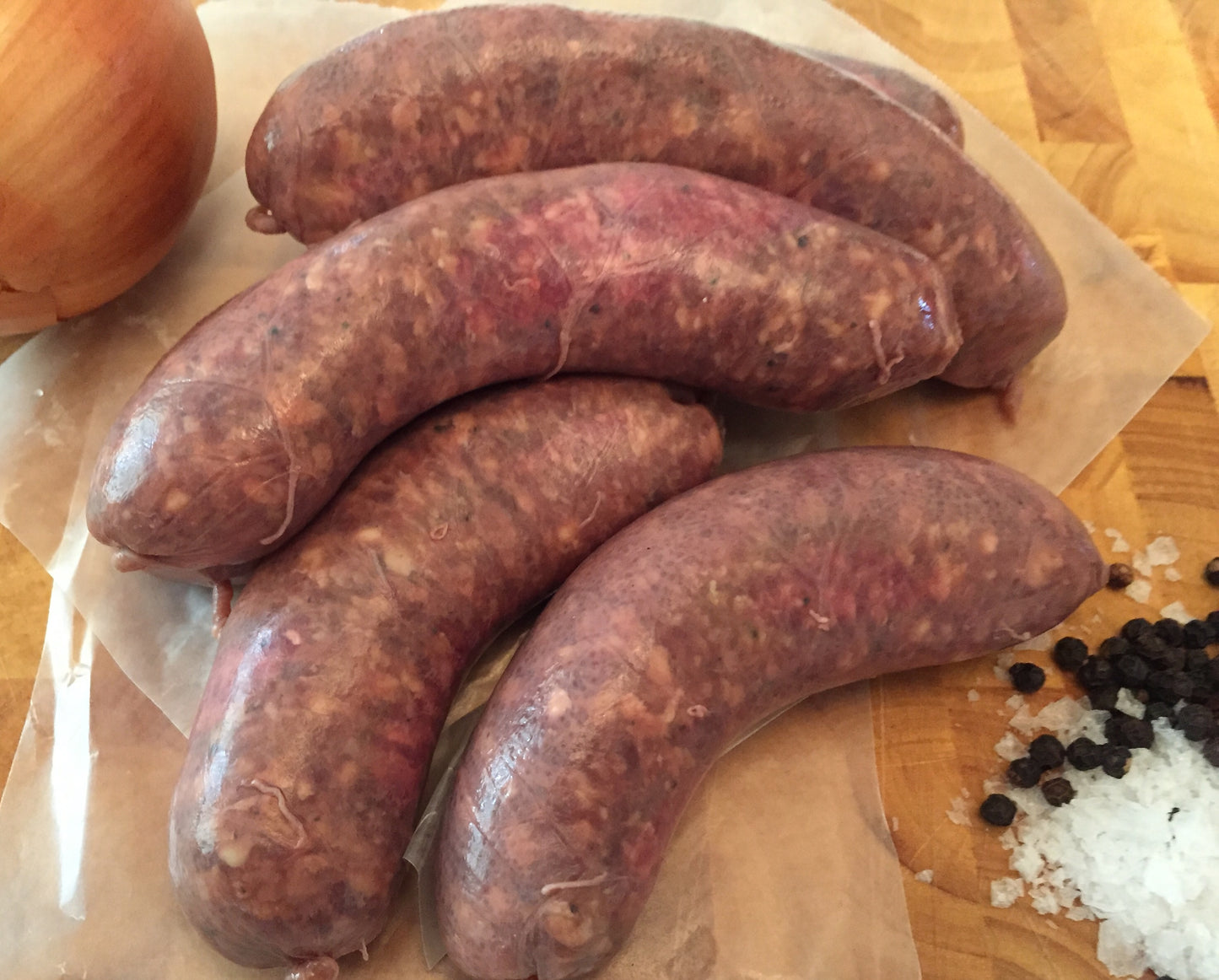Beef and Onion Sausage