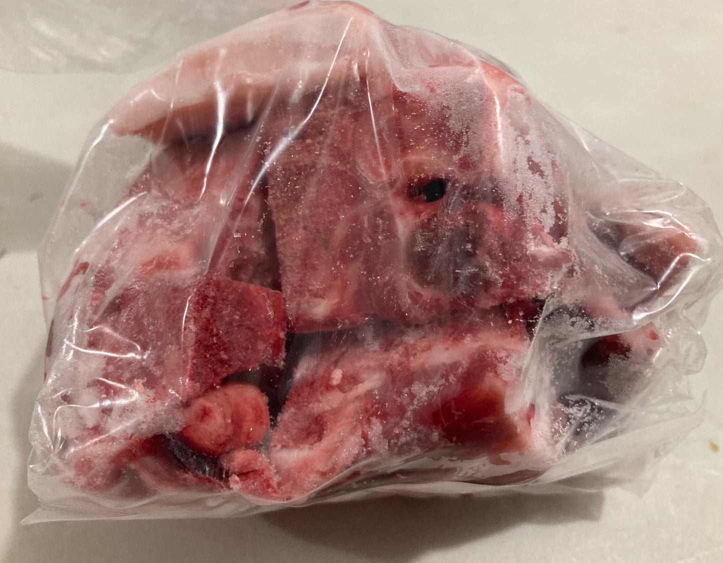 Pork soup bones